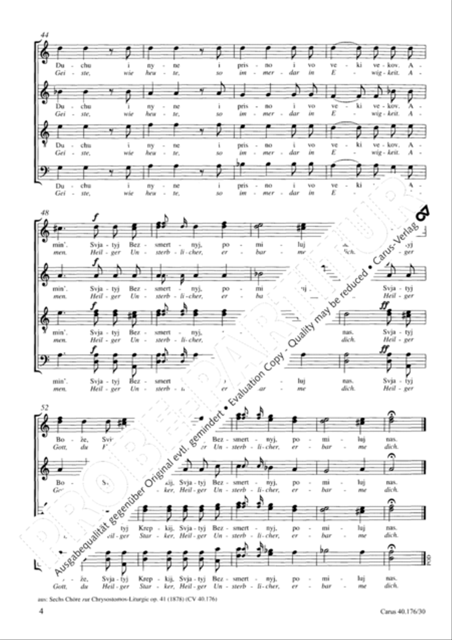 Priidite, poklonimsja Priidite, poklonimsja 4-Part scores gallery preview page 5