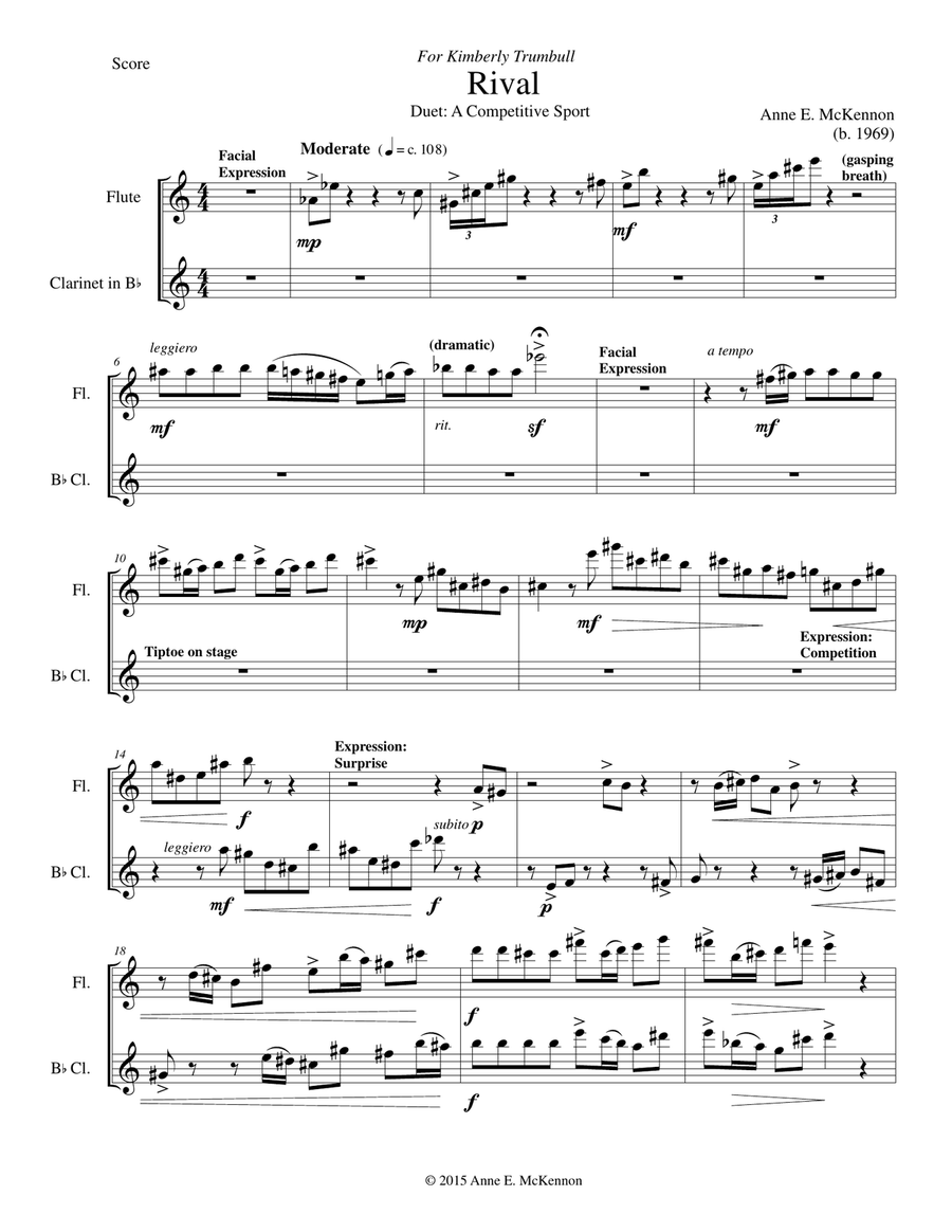 Rival Woodwind Duet scores gallery preview page 2