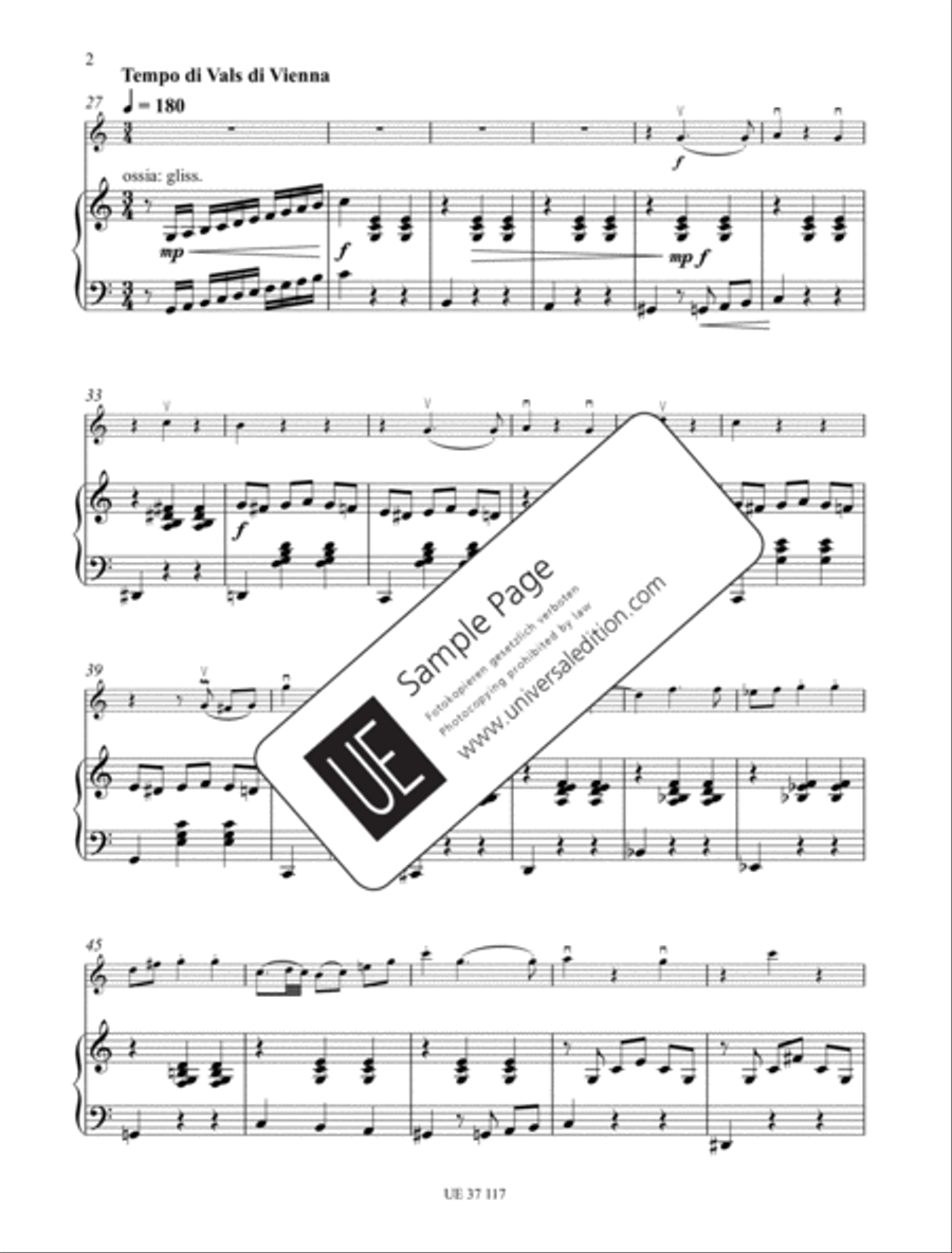 Happy Birthday Variations Chamber Music scores gallery preview page 3