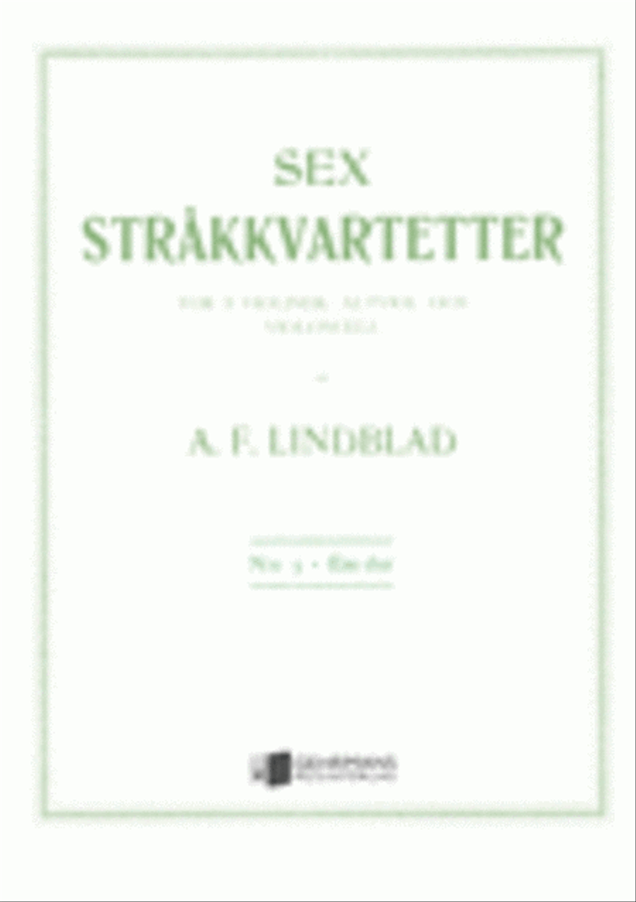 Strakkvartett Nr. 5 Strakkvartett Nr. 5 String Quartet scores gallery preview page 1