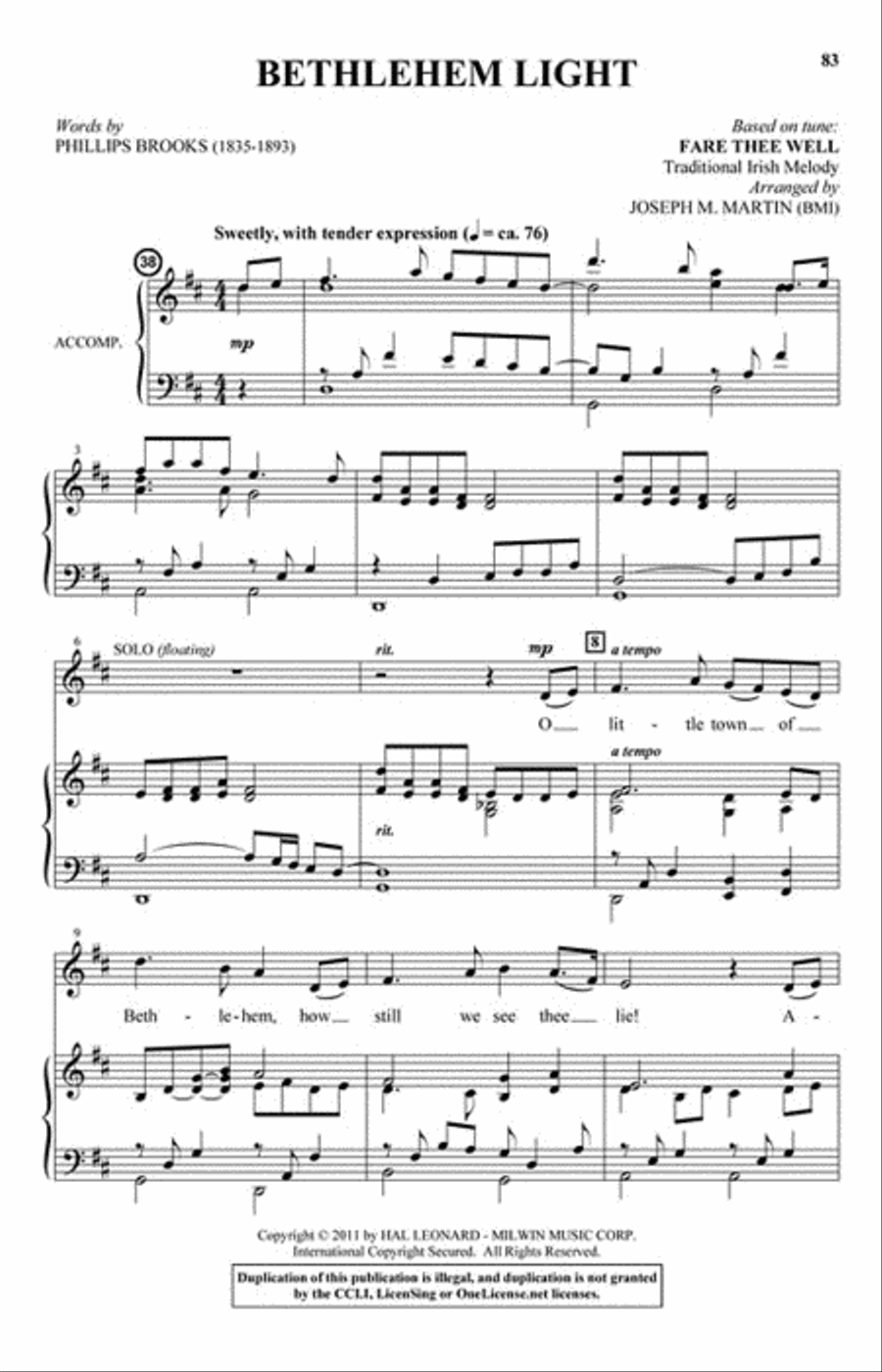 Tapestry of Light 3-Part scores gallery preview page 9