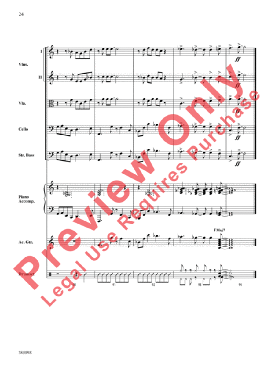 Recorda Me String Orchestra scores gallery preview page 25