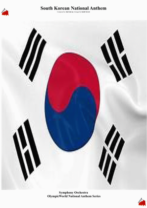 Book cover for South Korean National Anthem for Symphony Orchestra (KT Olympic Anthem Series)