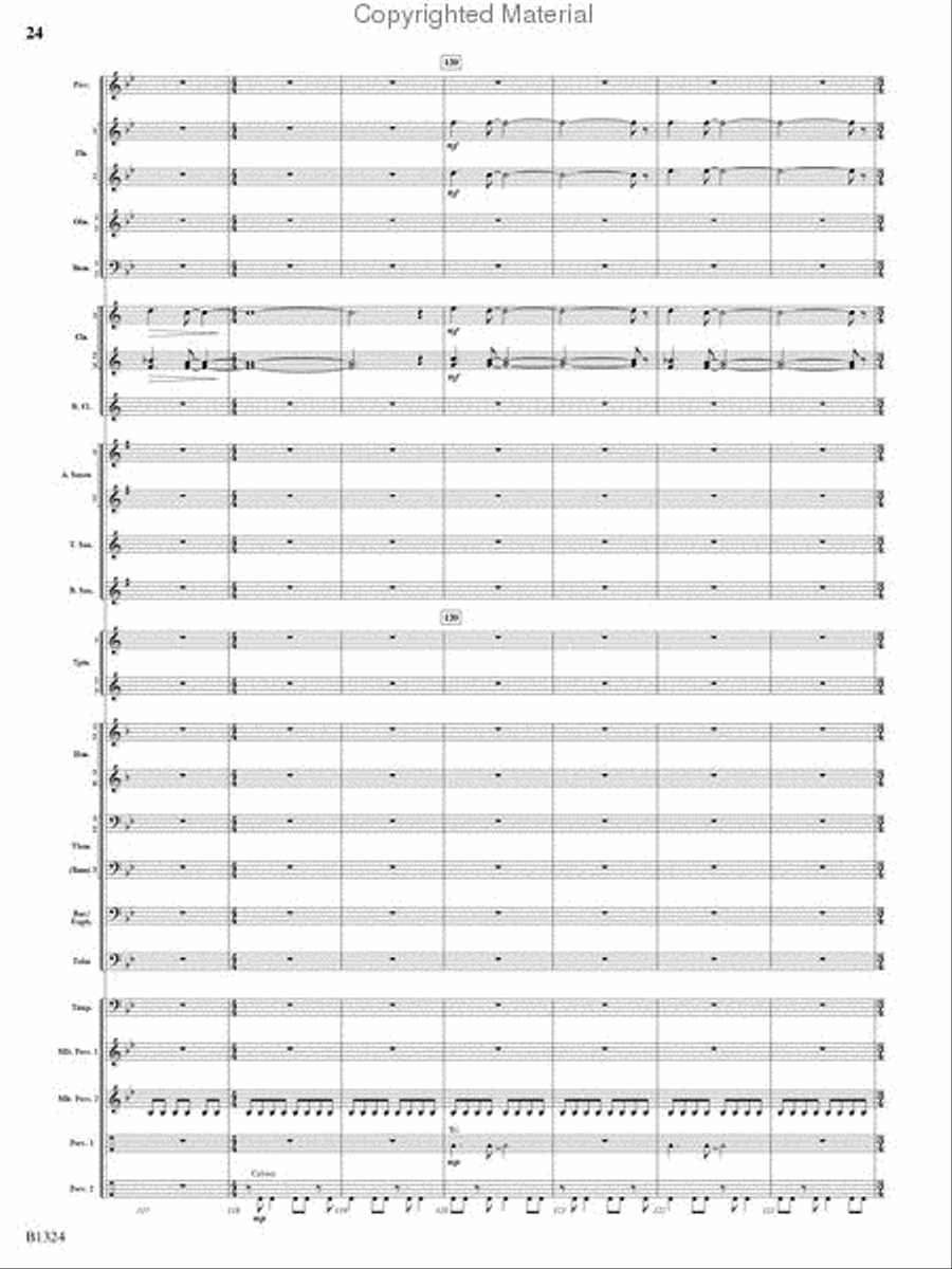 Fusion Concert Band scores gallery preview page 23