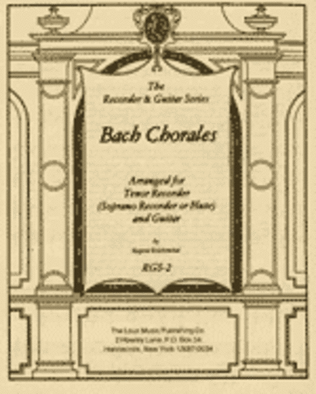 Book cover for Bach Chorales