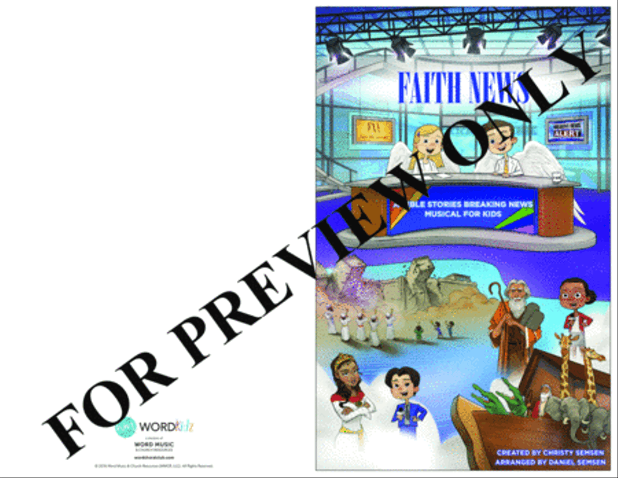 Faith News - Bulletins (100-pak) Choir scores gallery preview page 2