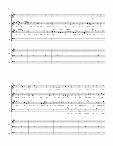 Magnificat (SATB Chorus and Organ) image number null