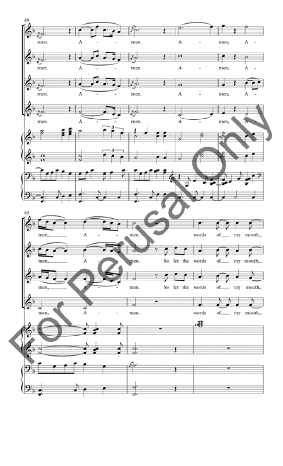 By the Rivers of Babylon (Choral Score) SSAA scores gallery preview page 13