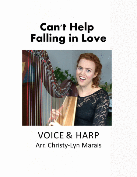 Can't Help Falling In Love (Harp & Voice) G major