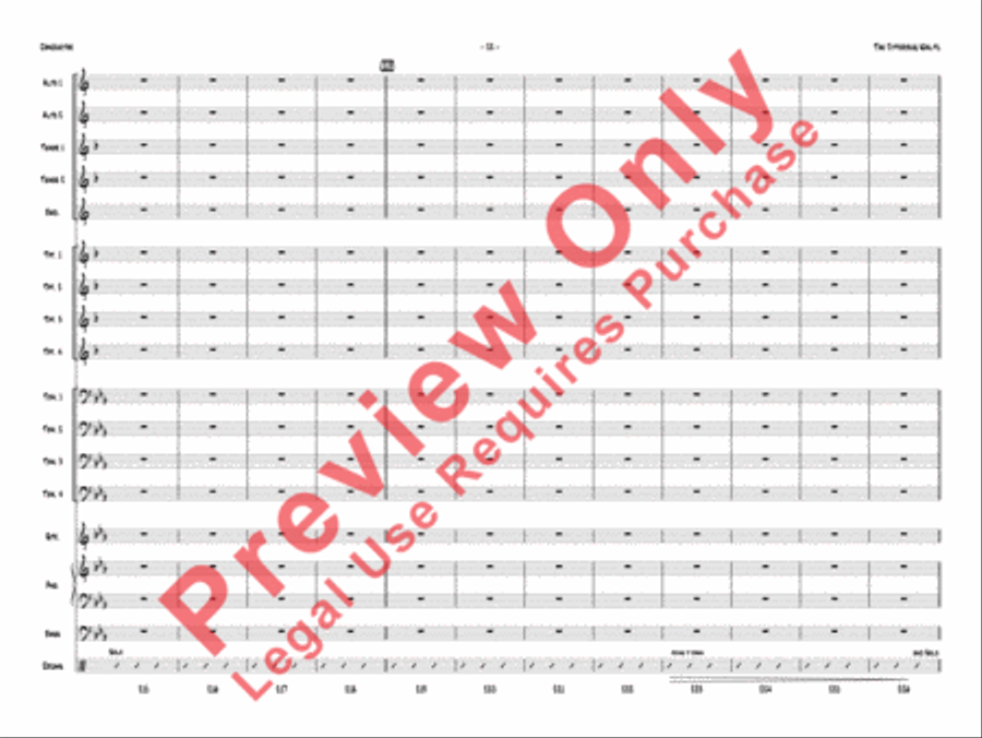 The Jitterbug Waltz Jazz Ensemble scores gallery preview page 25