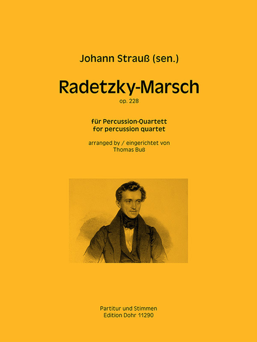 Radetzky-Marsch op. 228 (für Percussion-Quartett)