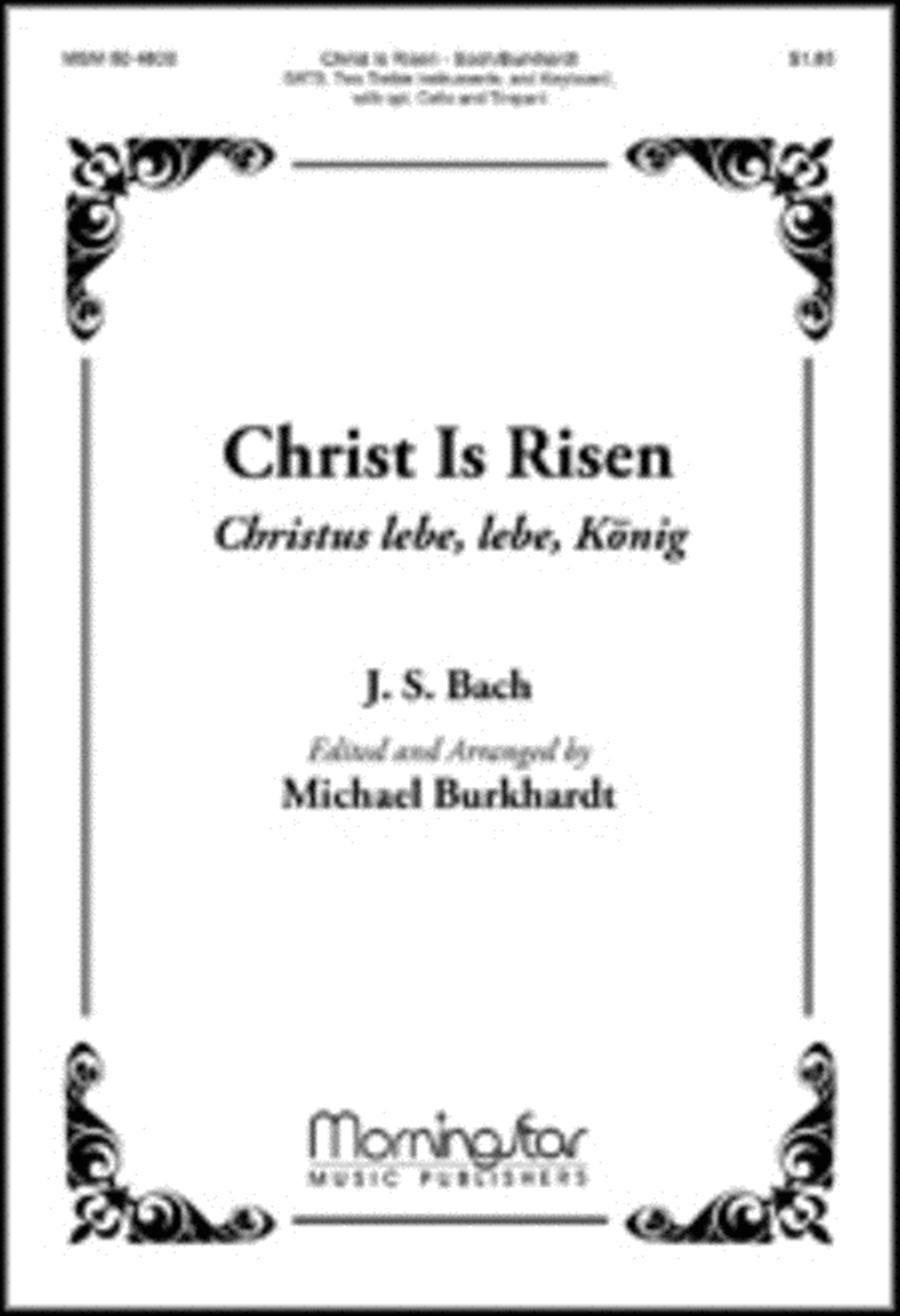 Christ Is Risen/Christus lebe, lebe, König (Choral Score) 4-Part scores gallery preview page 1