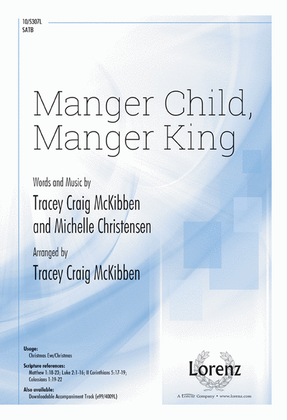 Book cover for Manger Child, Manger King