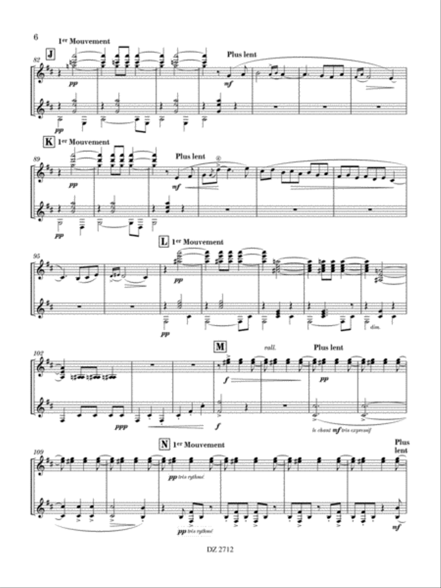 Alborada del gracioso Classical Guitar scores gallery preview page 6