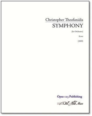 Book cover for Symphony (study score)