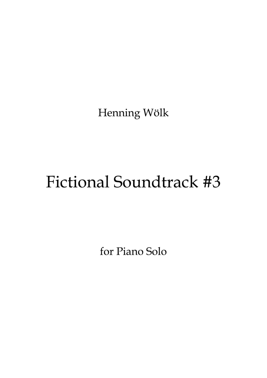 Fictional Soundtrack #3 Fictional Soundtrack #3 Piano Solo scores gallery preview page 1