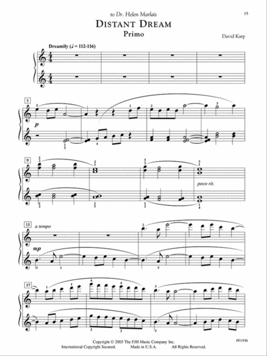 In Recital! Throughout the Year (with Performance Strategies) Volume Two, Book 5 (NFMC) Piano Method scores gallery preview page 4