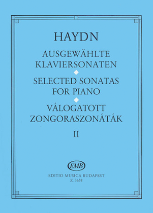 Book cover for Selected Piano Sonatas - Volume 2