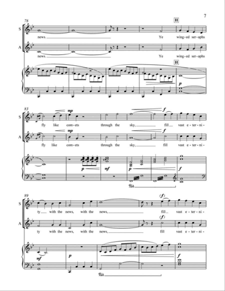 Appalachian Carols: 1. Wondrous Love SSAA scores gallery preview page 6