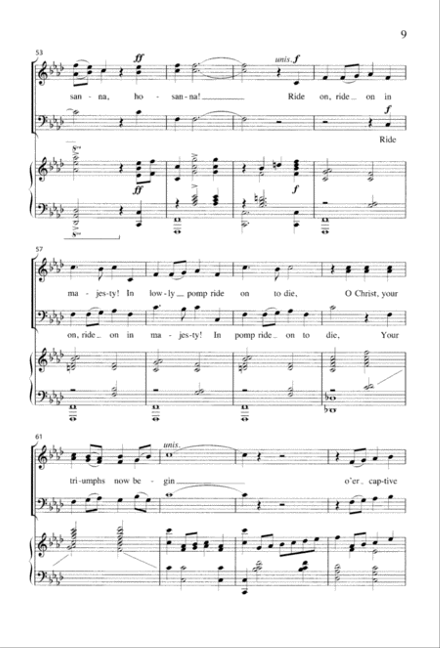 Christ the Crucified 3-Part scores gallery preview page 11