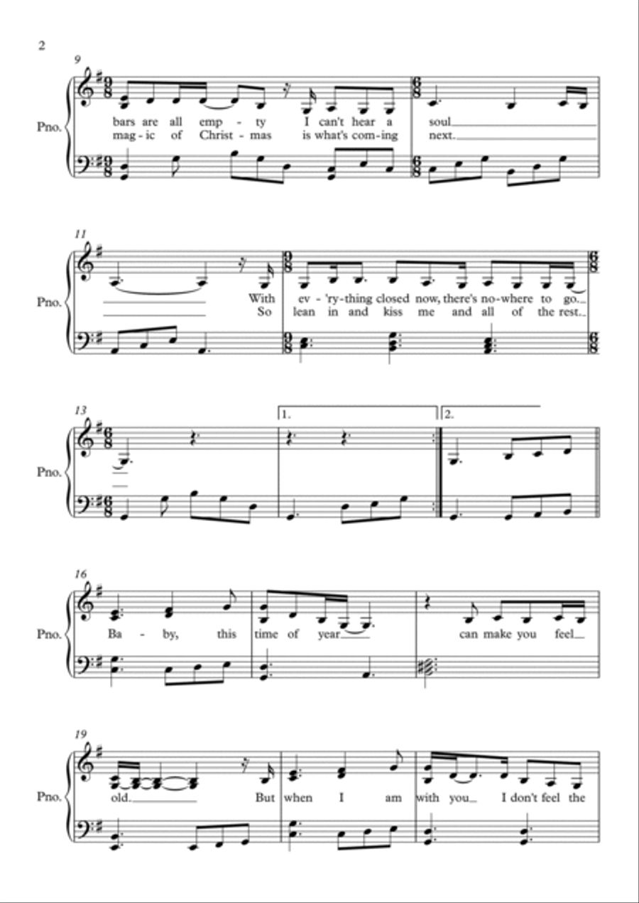 Night Before Christmas Voice scores gallery preview page 2