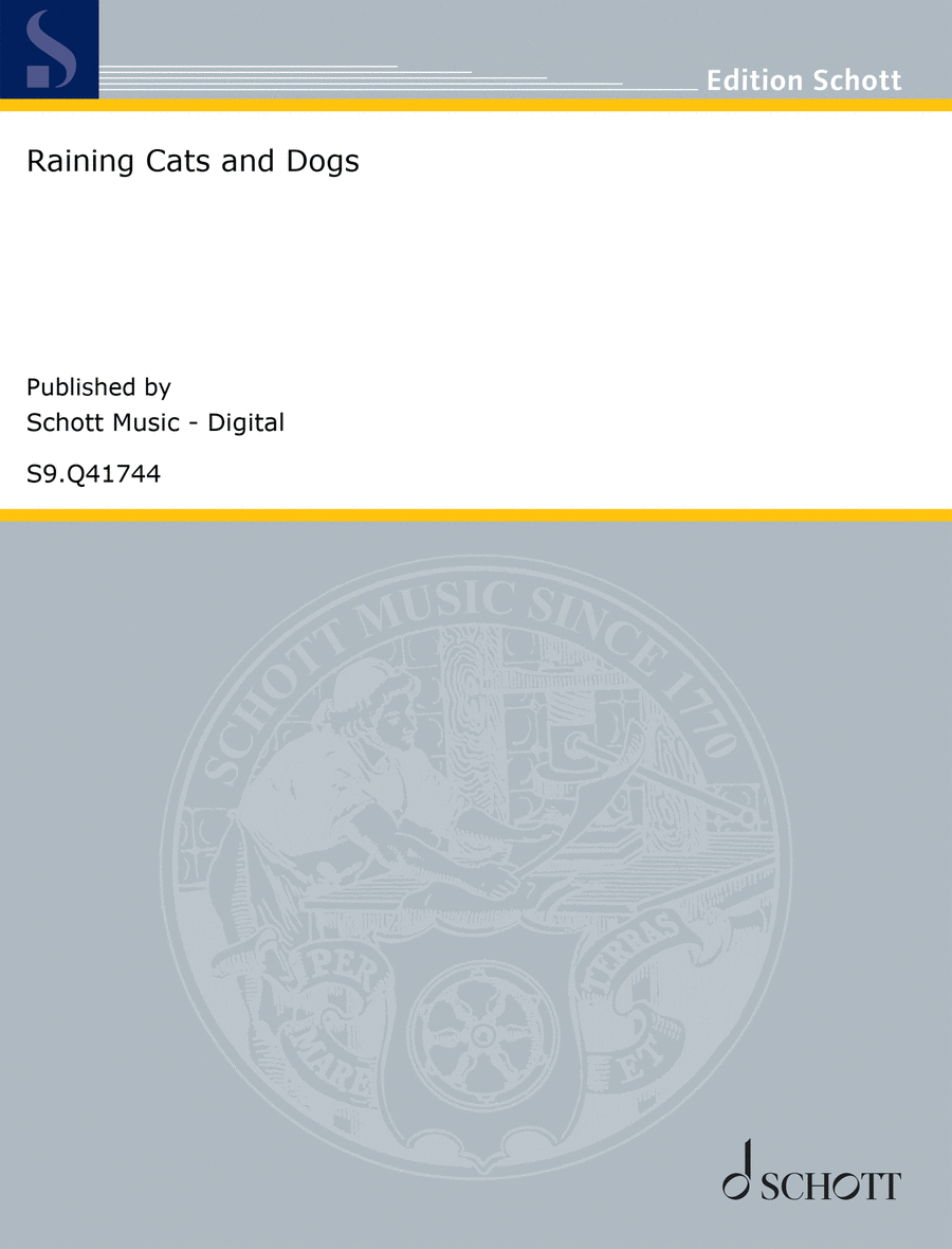 Raining Cats and Dogs Raining Cats and Dogs Piano Solo scores gallery preview page 1