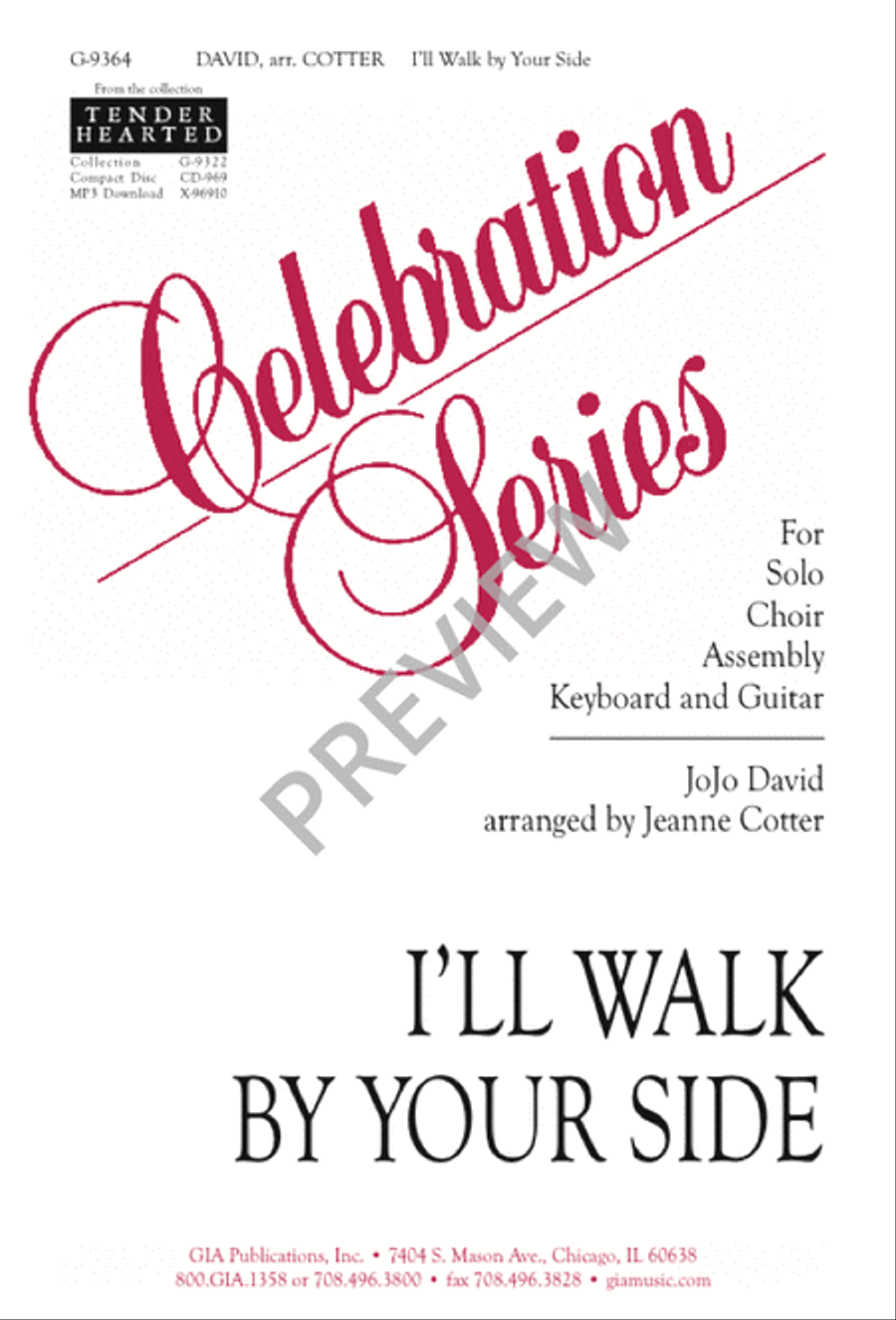 I'll Walk by Your Side I'll Walk by Your Side 4-Part scores gallery preview page 2
