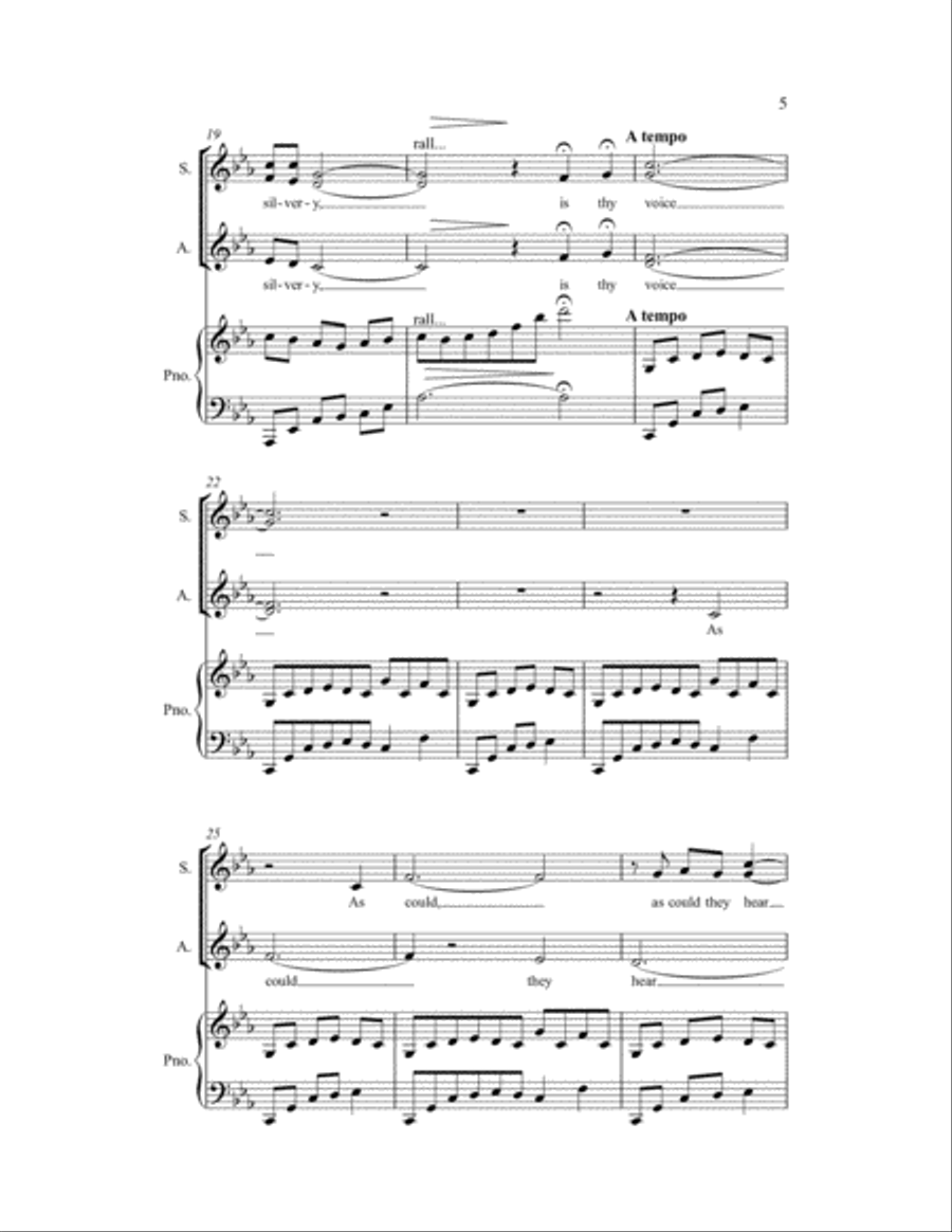 Upon Julia's Voice SSAA scores gallery preview page 4