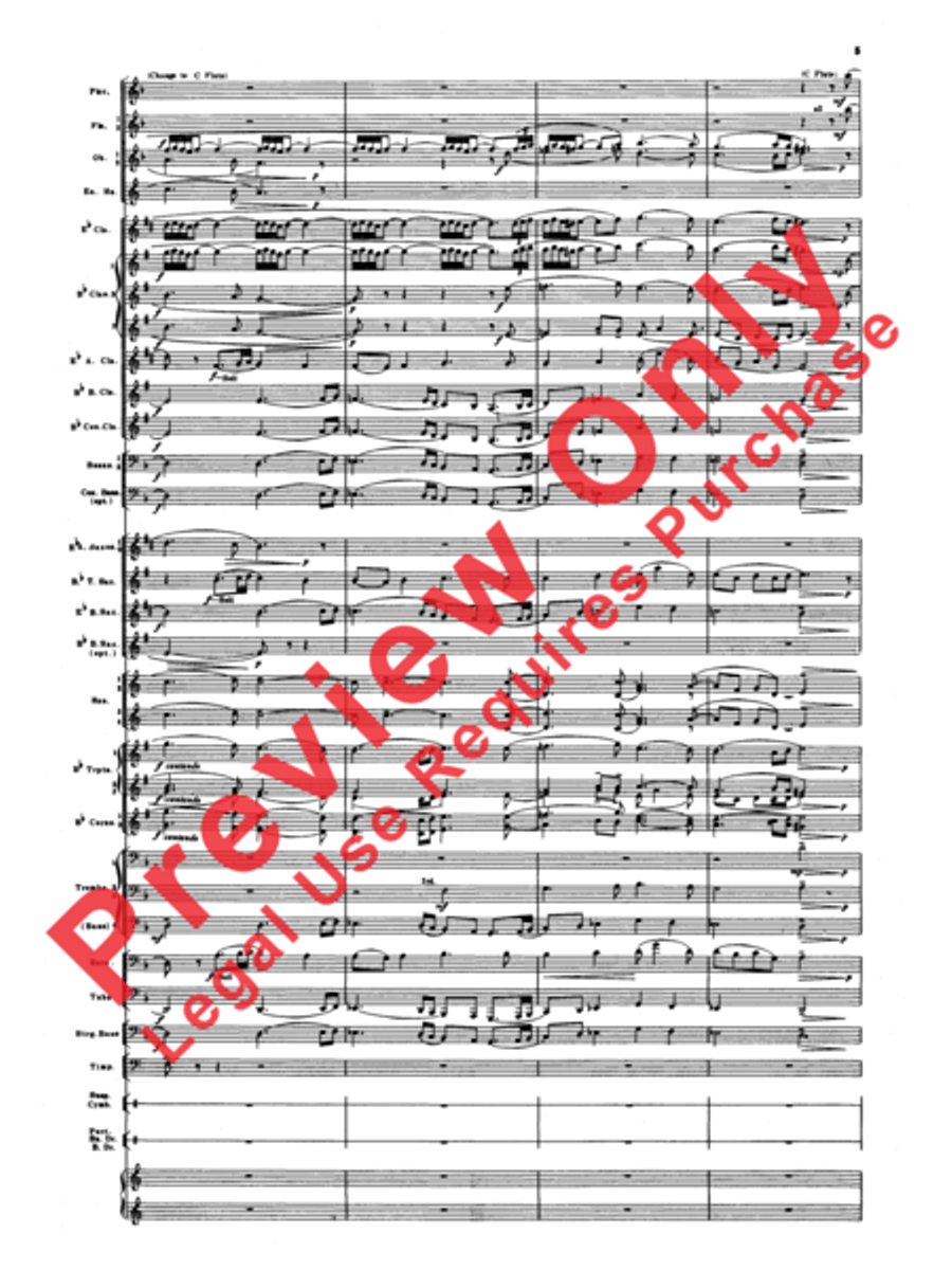 Armenian Dances, Part 1 Armenian Dances, Part 1 Concert Band scores gallery preview page 6
