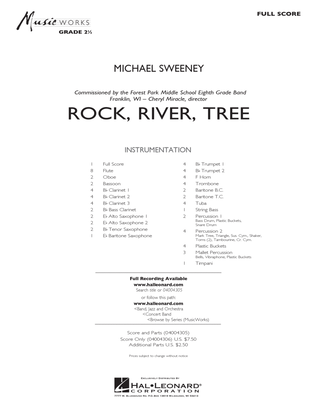 Rock, River, Tree - Full Score