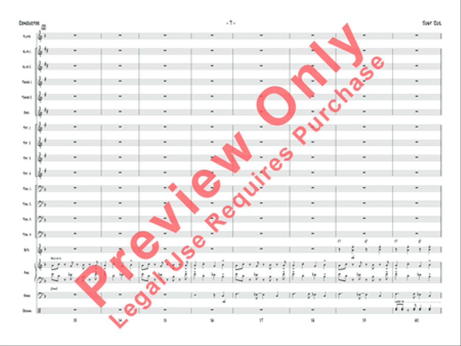 Just 'Cuz Just 'Cuz Jazz Ensemble scores gallery preview page 24