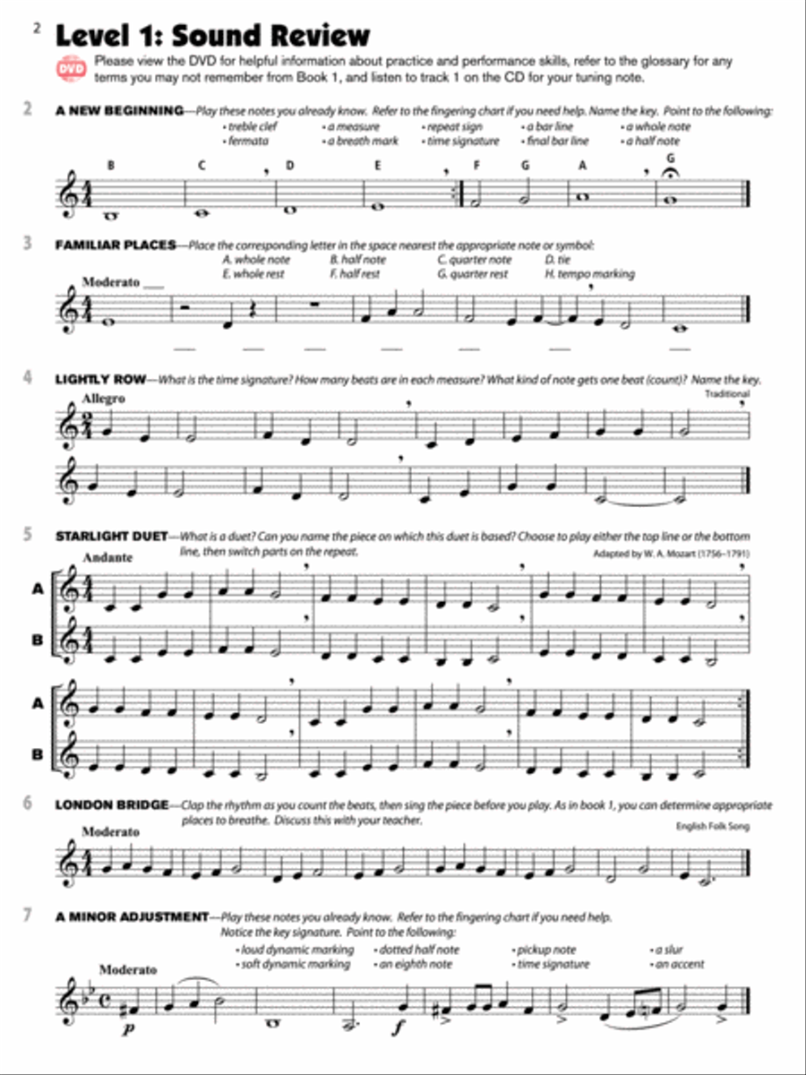 Sound Innovations for Concert Band Concert Band Methods scores gallery preview page 2