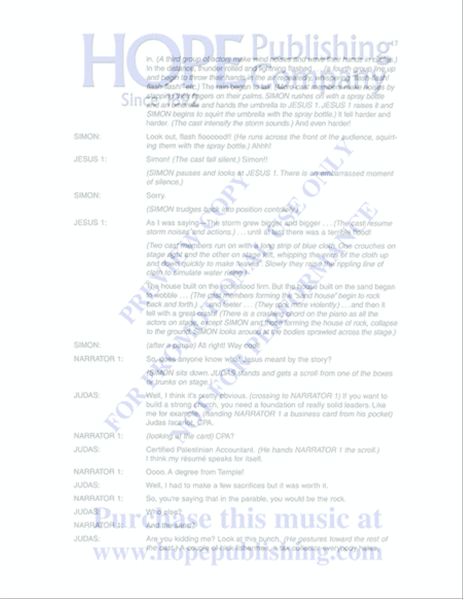 Once Upon a Parable Unison Choir scores gallery preview page 17