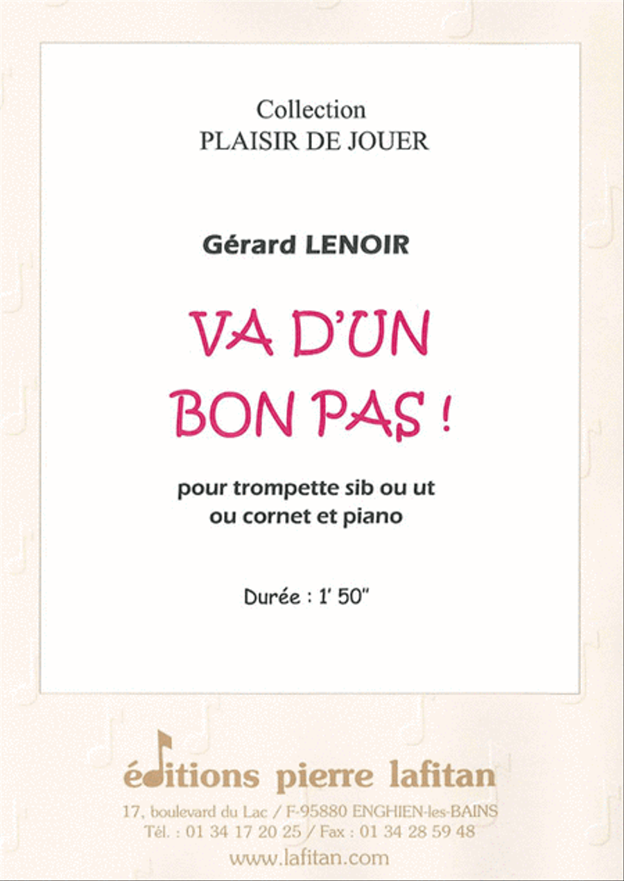 Va D'Un Bon Pas ! Va D'Un Bon Pas ! Cornet scores gallery preview page 1