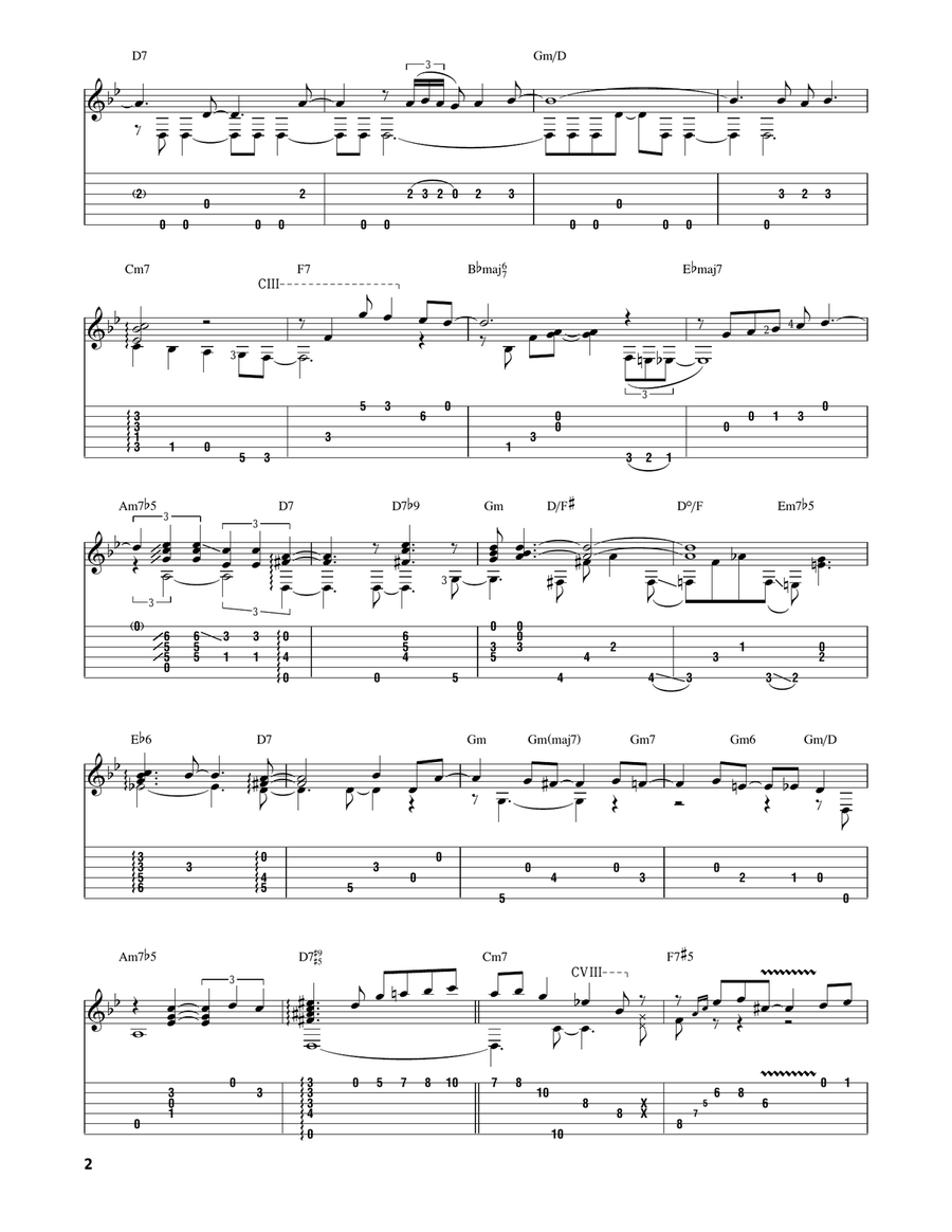Autumn Leaves Autumn Leaves Acoustic Guitar scores gallery preview page 2