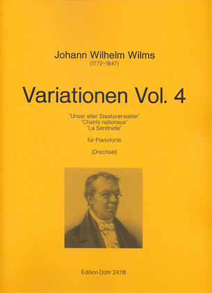 Book cover for Variationen Vol. 4 für Pianoforte