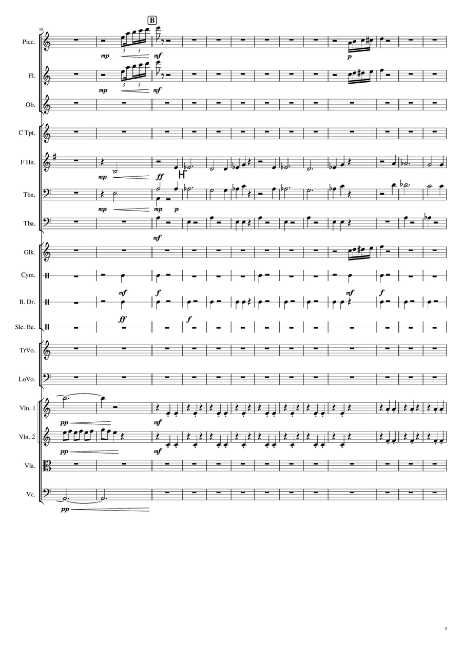 Fullmetal Alchemist Ost Choir scores gallery preview page 3