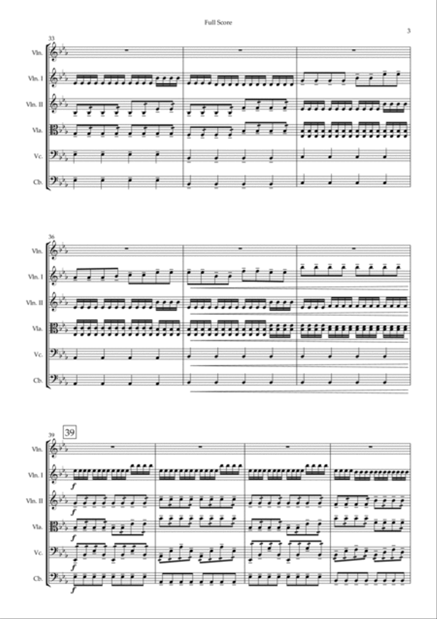Fix You Cello scores gallery preview page 3
