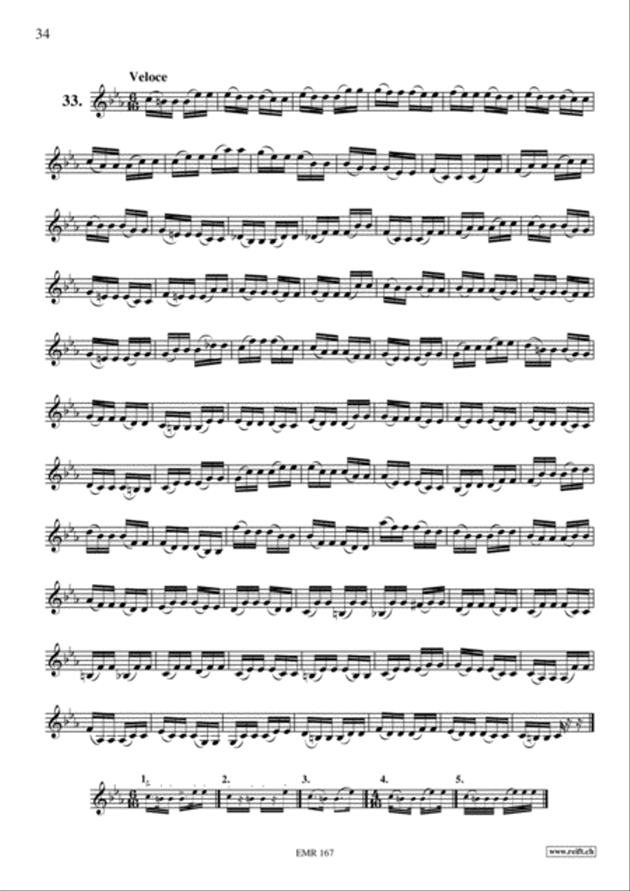 70 Studies Cornet scores gallery preview page 13