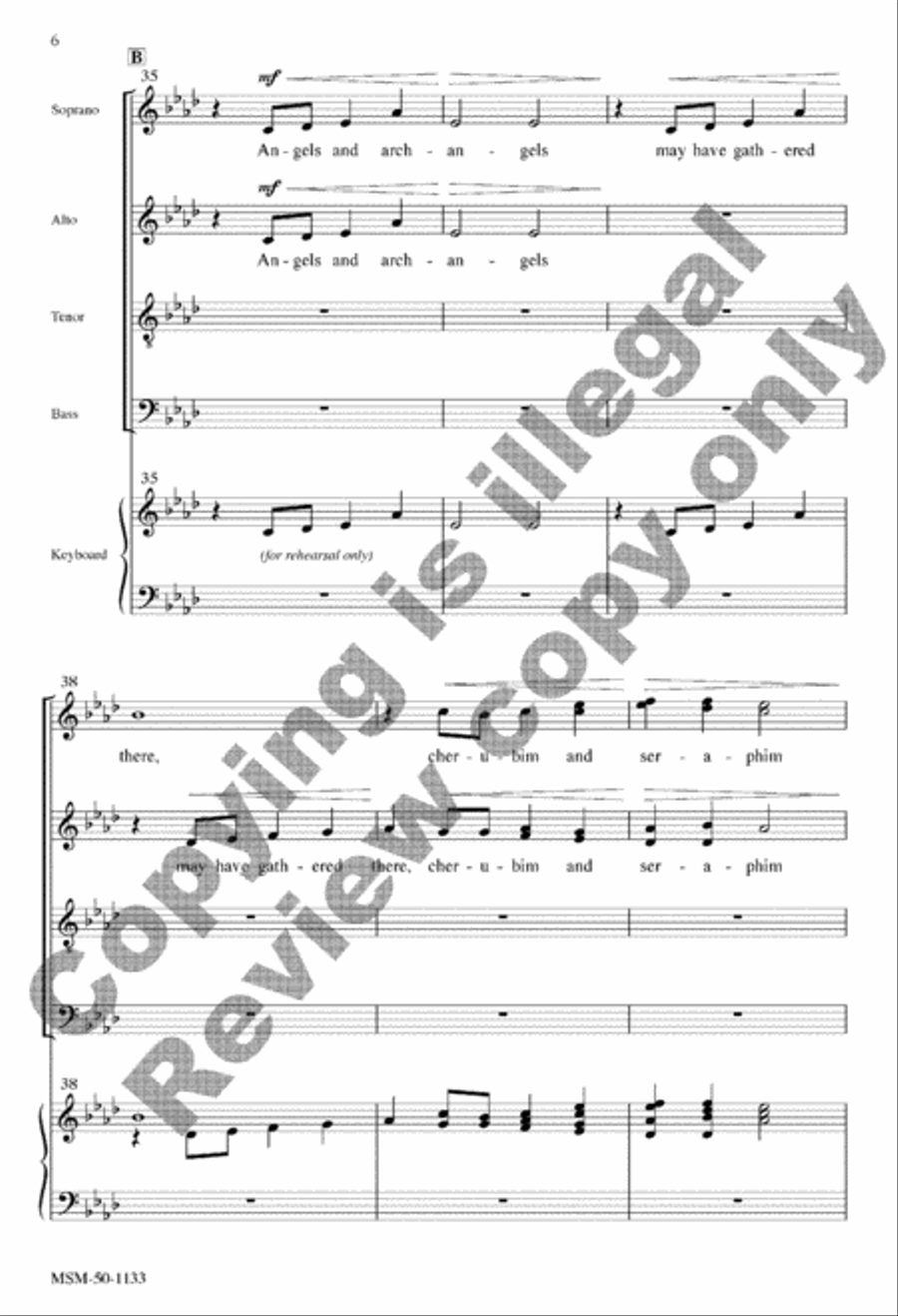 In the Bleak Midwinter Divisi scores gallery preview page 6