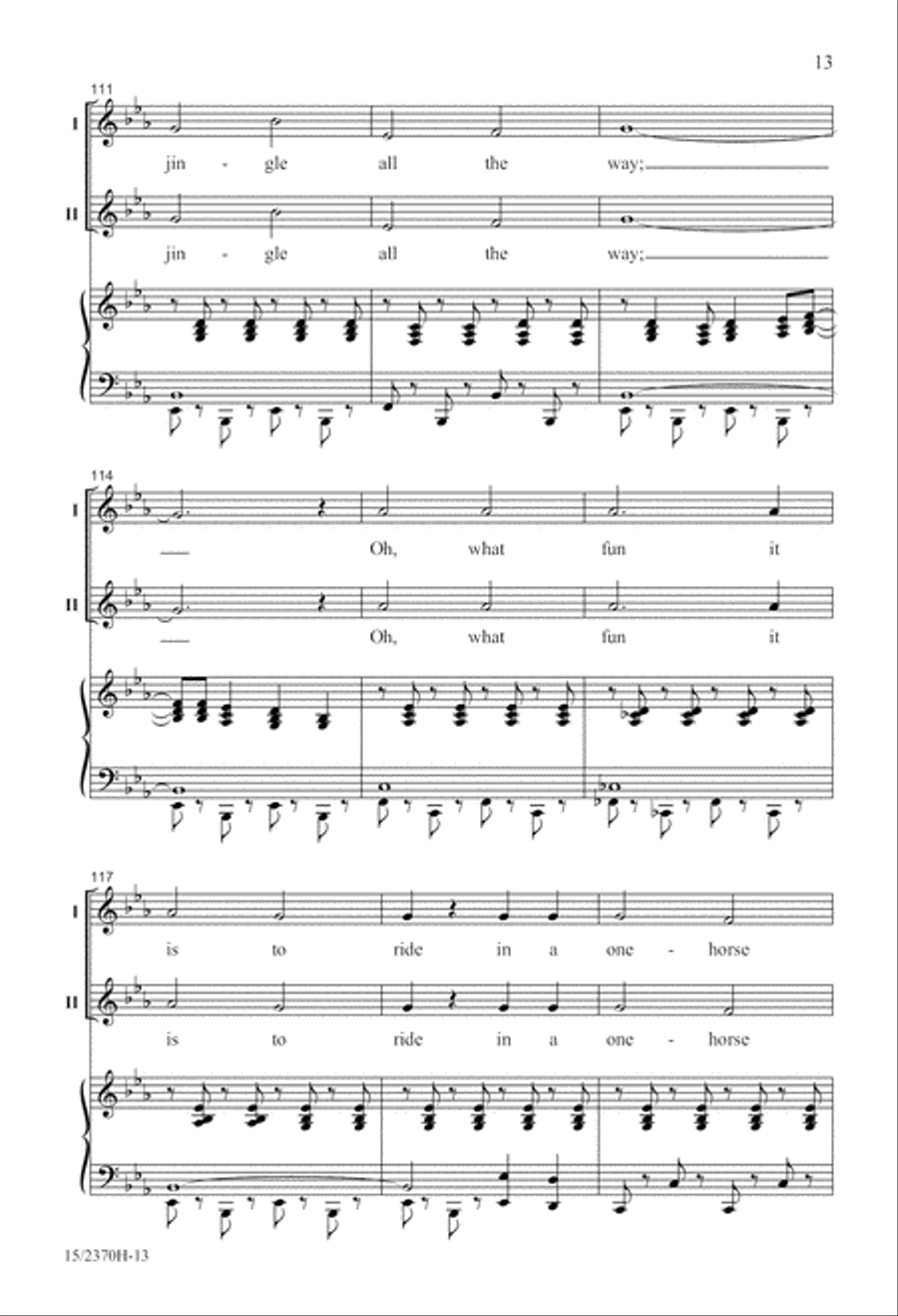 A Family Christmas Spectacular 2-Part scores gallery preview page 14