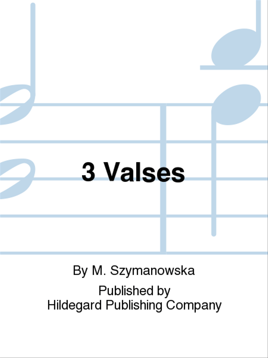 3 Valses Chamber Music scores gallery preview page 1