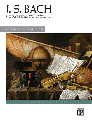 Book cover for Six Partitas, BWV 825--830