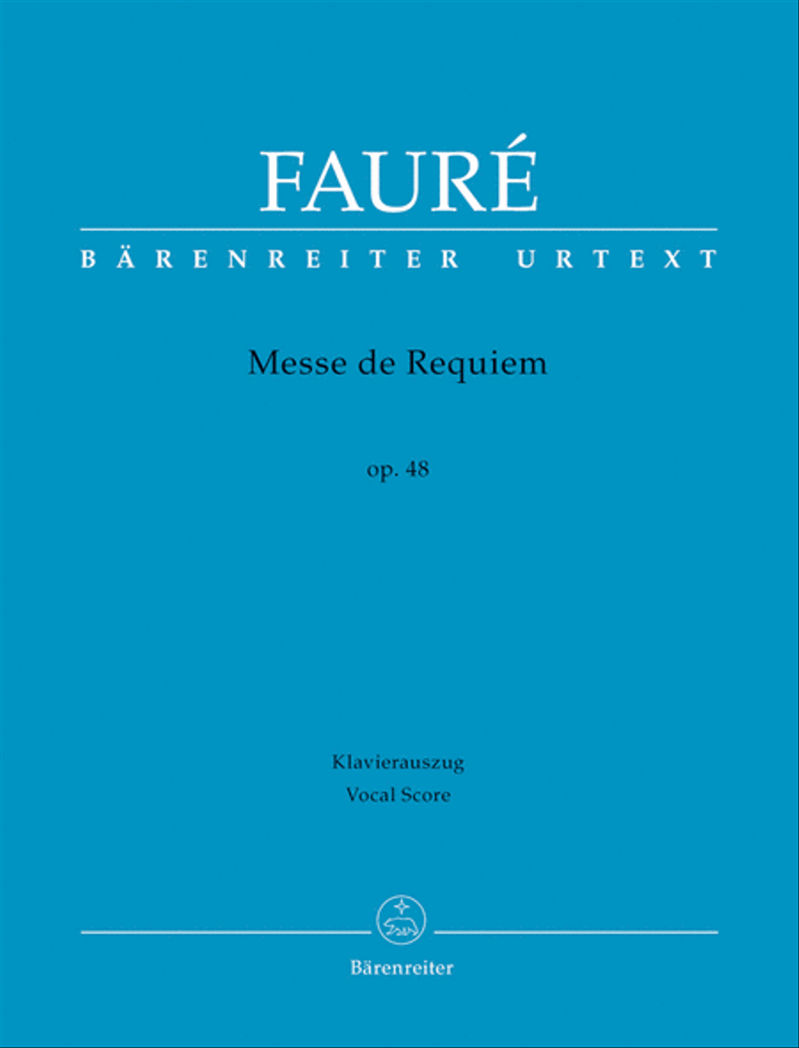 Messe de Requiem, op. 48 N 97b 4-Part scores gallery preview page 1