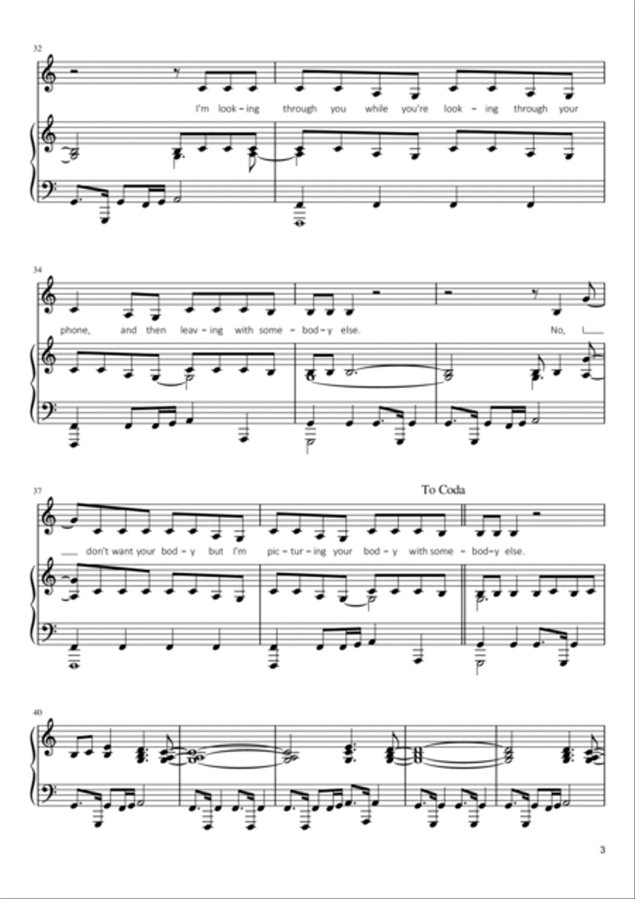 Somebody Else Voice scores gallery preview page 3