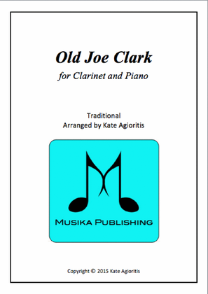 Old Joe Clark - for Clarinet and Piano