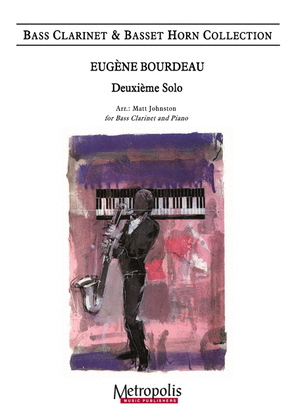 Book cover for Deuxieme Solo for Bass Clarinet and Piano