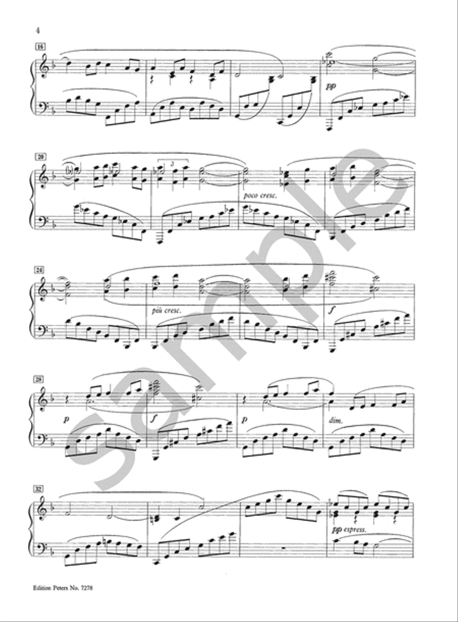Rêverie Piano scores gallery preview page 3