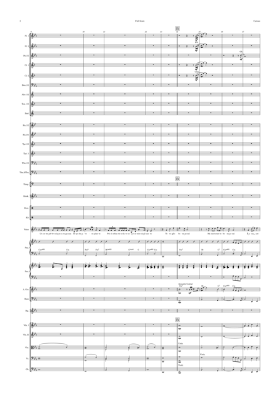 Caruso Full Orchestra scores gallery preview page 2