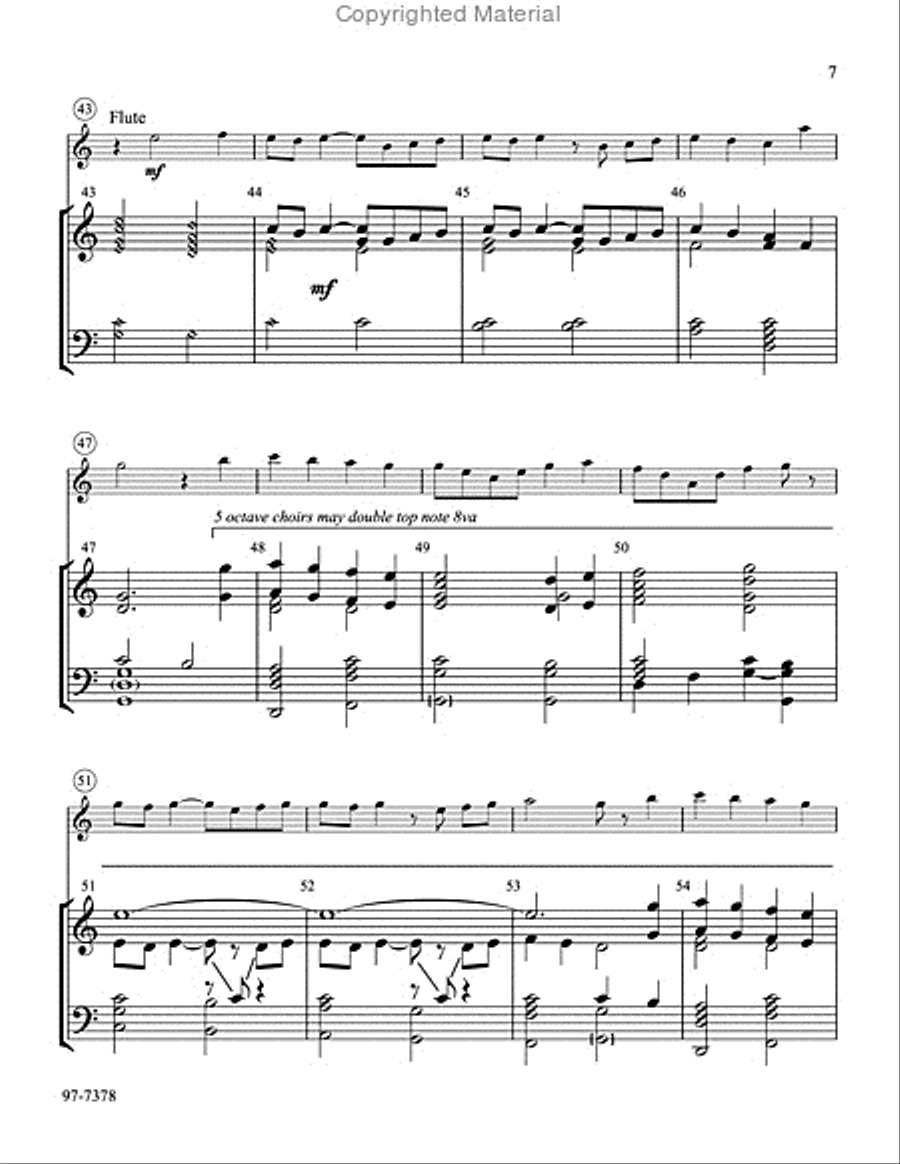 Lord, Take My Hand and Lead Me (Behnke) Handbell Choir scores gallery preview page 6